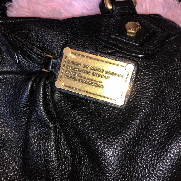 Marc by Marc Jacobs Classic Q Baby Groovee Womens Black Satchel Bag - Picture 5 of 15